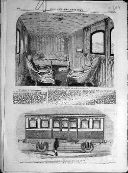 Print 1861 Royal Carriage Queen London North-Weste
