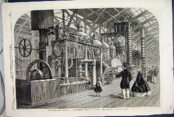 Print 1862 Sugar Refining Exhibition Caile Paris M