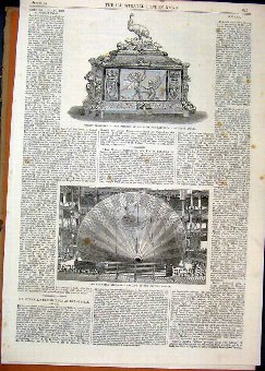 Print 1864 Coxwell High Level Balloon Crystal Pala