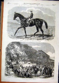 Print 1864 Goodwood Races Lupin Dollar Cup Ladies 
