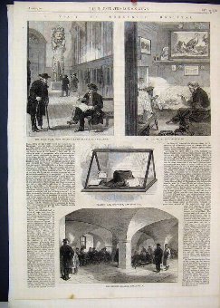 Print 1865 Greenwich Hospital Anson Ward Nelson Ha