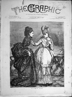 Print 1871 Rival Blues Ladies Sketch Women 097971