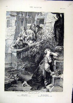 Print 1873 Margaret Image Mater Dolorosa Scene Goe