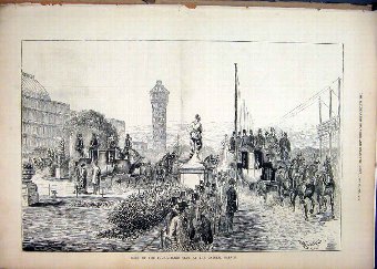 Print 1877 Meet Four-In-Hand Club Crystal Palace H