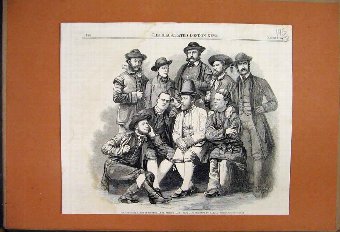 Print 1877 Pigmy Marmozet Monkey Life Size Palm Ha