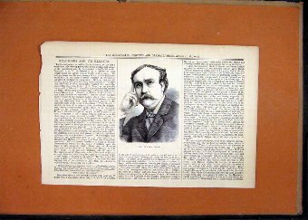 Print 1877 Portrait Mr Edward Lloyd Man 14MAR1
