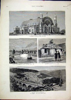 Print 1879 Australia Blue Mountain Railway Alfred 
