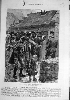 Print 1880 Ireland Process Headford Galway Irish 9