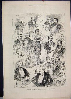 Print 1880 Romberg Toy Symphony James Hall Music O