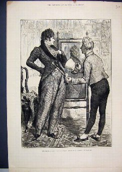 Print 1880 Two Phases Life Full Bloom Barnard Men 