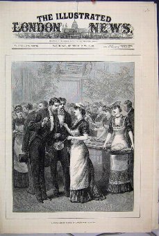 Print 1880 Young Ladies School Cookery Tasting Vic