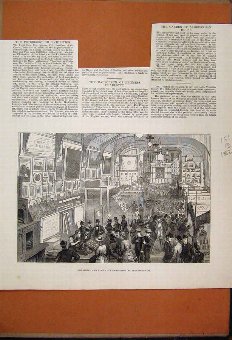 Print 1882 Industrial Fine Arts Exhibition Peterbo