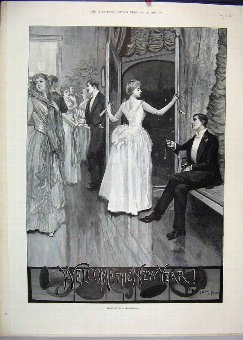 Print 1882 New Year Dance Women Men Jacomb Hood Ol
