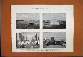 Print 1885 Mining Experiments Engineer Camp Ordnan