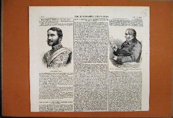 Print 1884 Dead Heat Derby Harvester St Gatien Hor