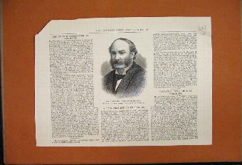 Print 1884 Portrait Lord Rayleigh President Britis