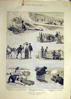 Print 1890 Honeymoon Hardships Letter Angelina Ske