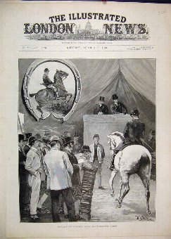 Print 1890 Hunting Season Sale Kingsbury Hunters 0