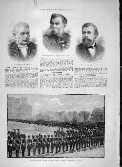 Print 1890 Portrait Gotch Simmons Hooper Trooping 