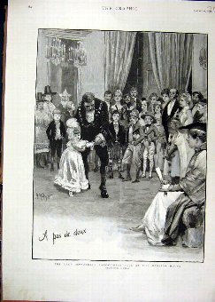 Print 1892 Lady Mayoress Fancy Dress Ball Mansion 