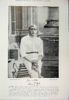 Print 1895 Cricket Sport Hill Winchester Wilson Ph