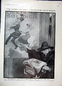 Print 1910 Covent Garden Theatre Manxman Eternal C