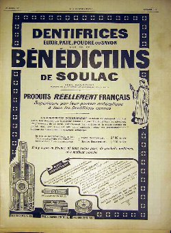 Print Advert Benedictins Elixir Medical French 191