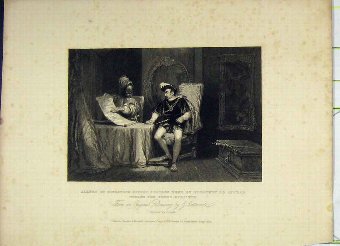 Print Albert Giersten Charles Duke Burgundy Vehme 