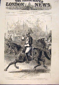 Print Prince Wales Household Brigade Review Windso