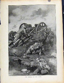 Print Boer War By Richard Danes Heros Of The Guns