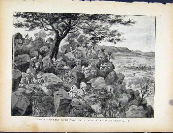 Print Boer War By Richard Danes Rifle Answered Rif