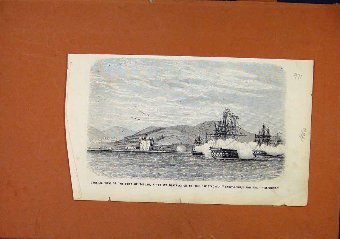 Print Fort Tetuan After Destruction Illustrated Lo