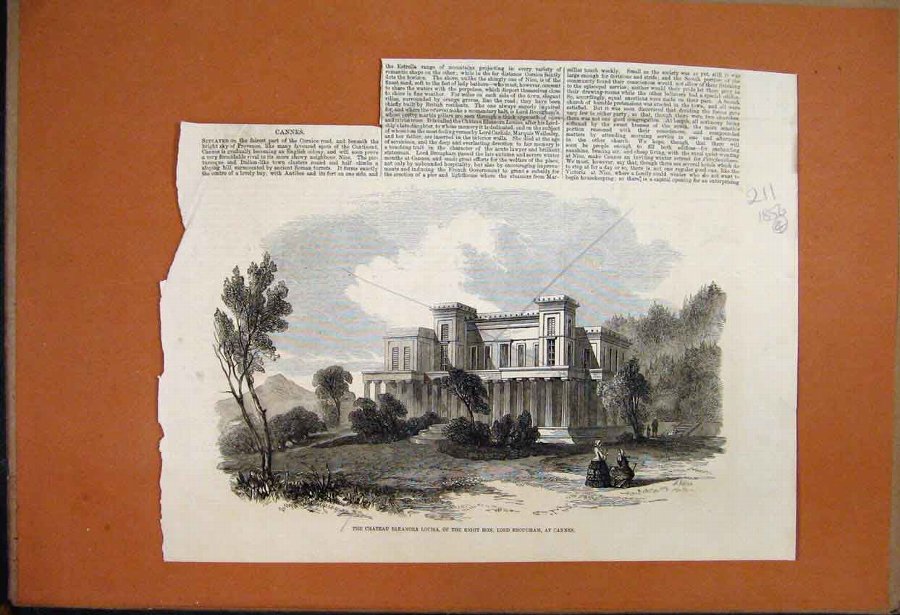 Print 1856 Vengeance Cesarewitch Winner Horse Jock