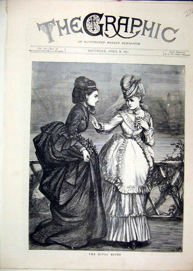 Print 1871 River Blues Woman Beautiful Dresses Tal