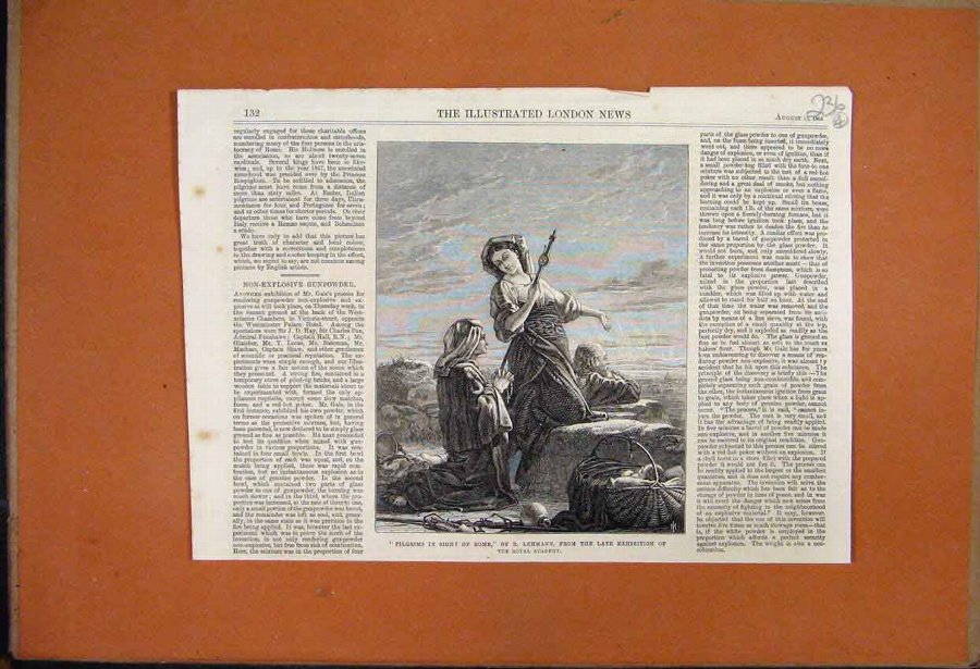 Print 1876 Embarkation Egyptian Troops Alexandria 
