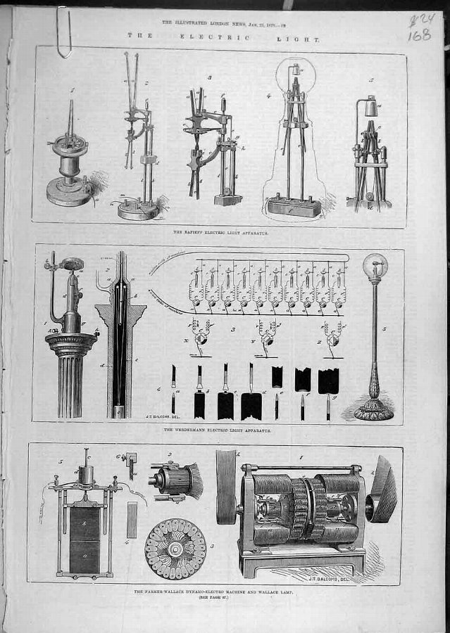 Print 1879 Electric Light Rapieff Werdermann Farme