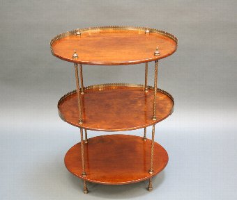 Antique Campaign occasional table