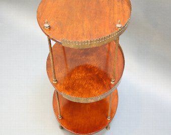 Antique Campaign occasional table