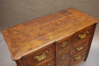 Antique C18th French Provincial commode chest