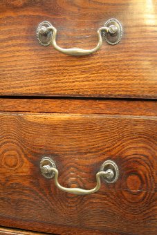 Antique Rare George 111 tallboy chest