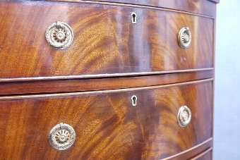 Antique Georgian Style Chest On Chest, small proportions