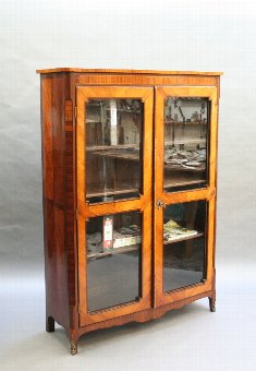 Antique C19th French bibliotheque bookcase