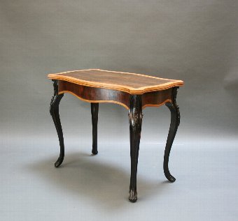Antique Victorian occasional centre table