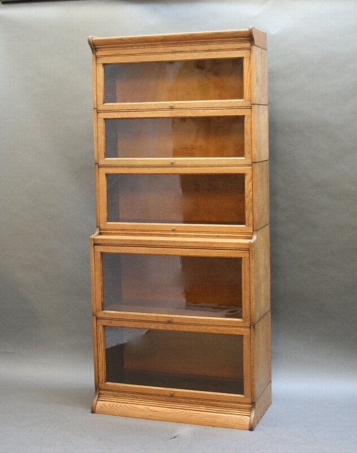 Antique Globe Wernicke Style Stacking Bookcase By Gunn Antiques