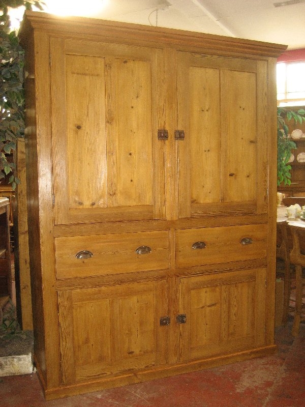 Edwardian Pine Housekeepers Cupboard