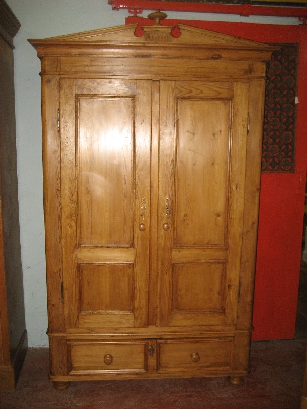 Victorian Eastern European Pine Wardrobe