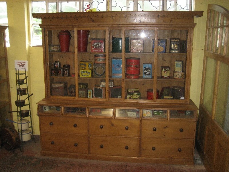 Victorian Pine Sweet Shop Cabinet