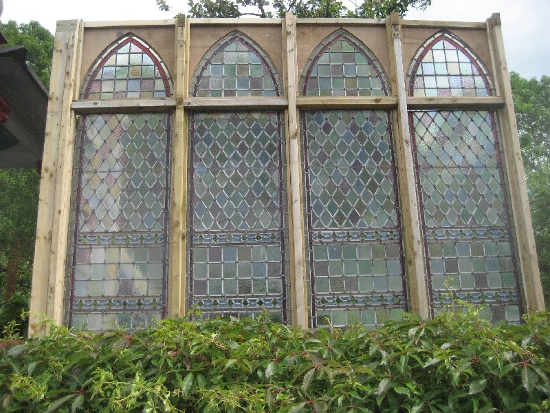 Antique Stained Glass Panels ANTIQUES.CO.UK