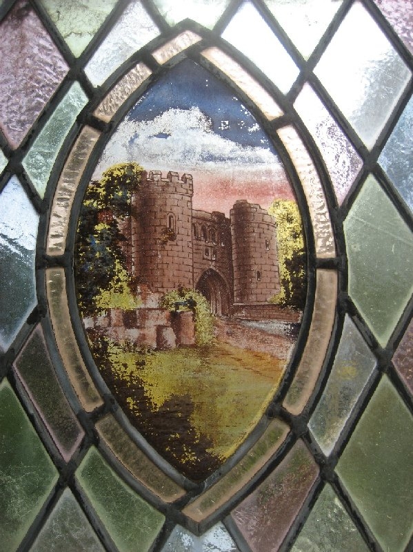 Antique Stained Glass Panels ANTIQUES.CO.UK
