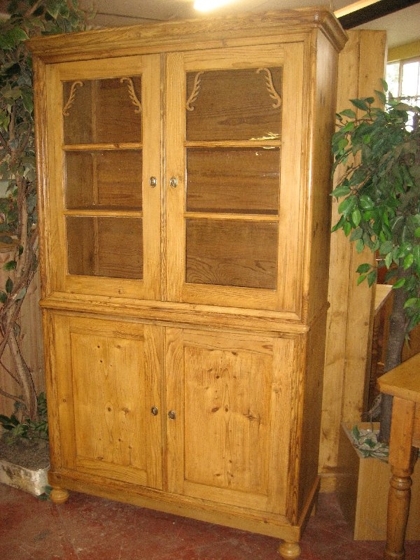 Victorian Pine Glazed Dresser